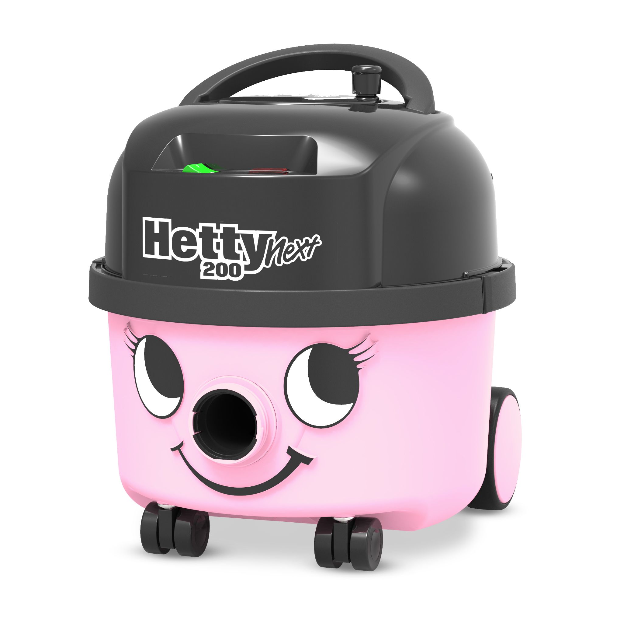 Stofzuiger Hetty Next HVN208-11 roze met kit AST0